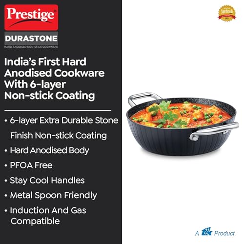 Prestige Household Kadai Nonstick Durastone
