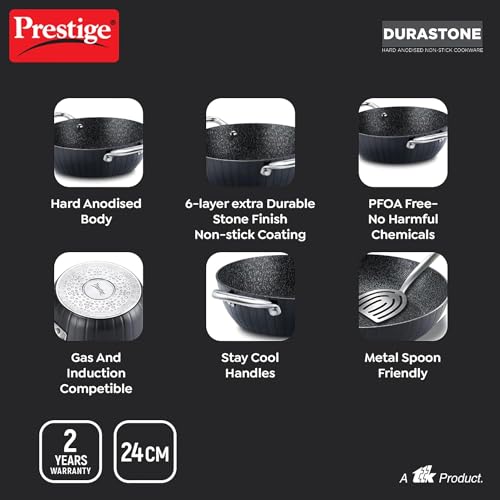 Prestige Household Kadai Nonstick Durastone