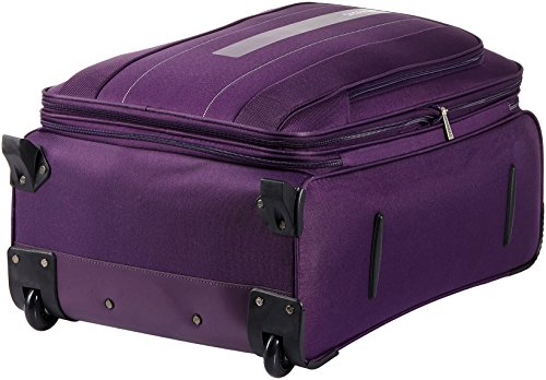 Safari Season Collection Polyester 65  Purple Suitcase