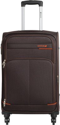 Safari Season Collection Polyester Brown Carry-On