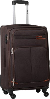 Safari Season Collection Polyester Brown Carry-On
