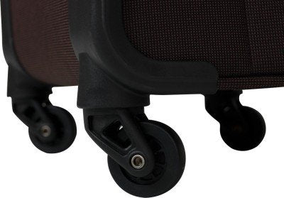 Safari Season Collection Polyester Brown Carry-On