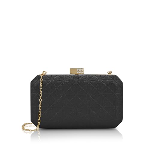 Lavie Luxe Purses Clutch Black