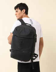 U.S.Polo Association Men's Solid Nylon Backpack