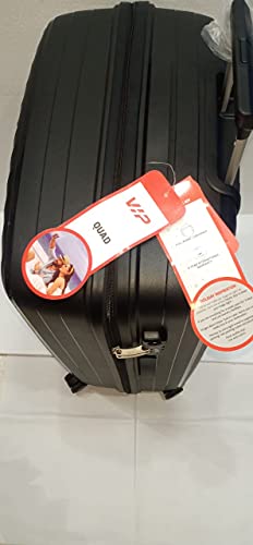 VIP Polycarbonate 73.5 Black Hard-Sided Check-in Luggage