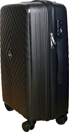 VIP Polycarbonate 54 Black Hard-Sided Check-in Luggage