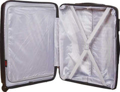 VIP Polycarbonate 54 Black Hard-Sided Check-in Luggage