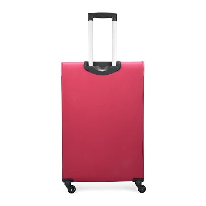 VIP Aristocrat Speedwheel Cabin Trolley, Softsided 4 Spinner Wheels-RED