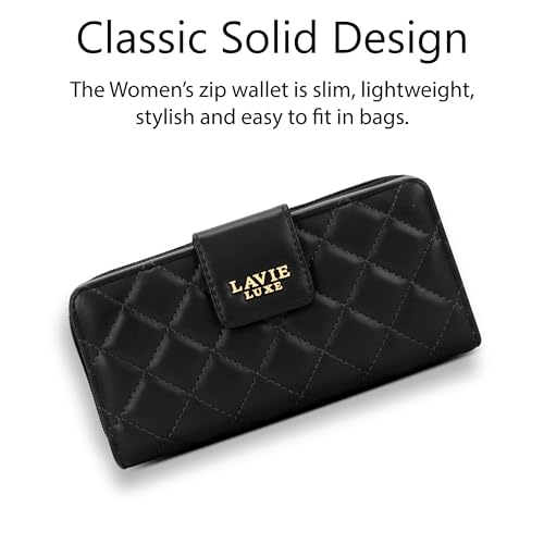 Lavie Luxe Purses Clutch Black