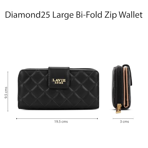 Lavie Luxe Purses Clutch Black