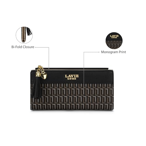 Lavie Luxe Purses Clutch Black