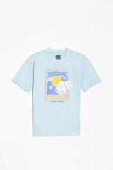 Allen Solly Boy's Regular Fit T-Shirt (ABKCCRGFA06015_Light Blue