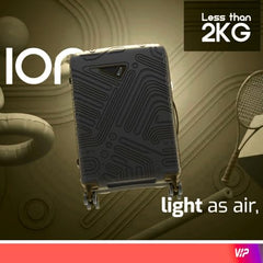 VIP ION Hardside Spinner Luggage Trolley, Lightweight PP Shell Suitcase, Flushed TSA Lock, Wheels, Water Repellant Zipper