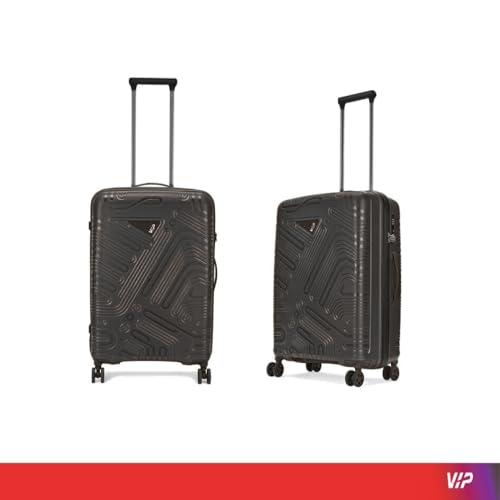 VIP ION Hardside Spinner Luggage Trolley, Lightweight PP Shell Suitcase, Flushed TSA Lock, Wheels, Water Repellant Zipper