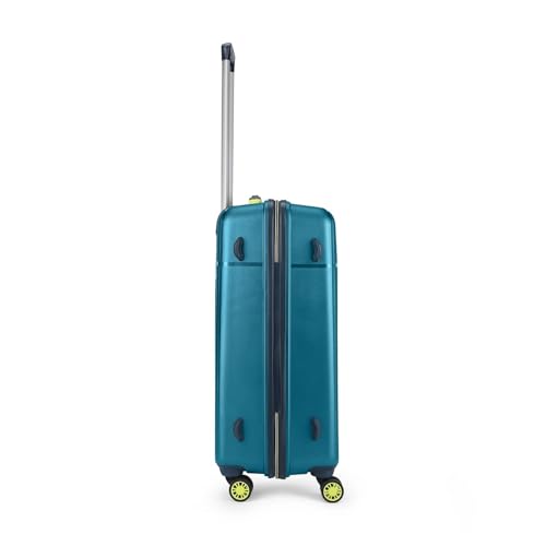 Skybags Polypropylene Hardsided Medium Luggage, Wheels Double Spinner Anti Theft Zipper Suitcase with Organised Interior and 5 Years International Warranty