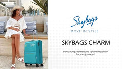Skybags Polyester 4W Exp Strolley