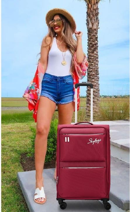 Skybags Polyester 4W Exp Strolley