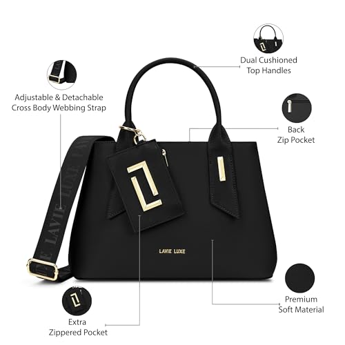 Lavie Luxe Purses Casual Hand Bag