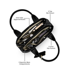 Lavie Luxe Purses Casual Hand Bag