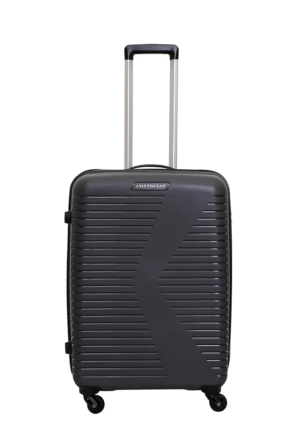 Aristocrat VIP Karl Active Strolly 66  360°|Trolley Bag, Speed_Wheel Suitcase for Travel, 4 Wheel Luggage for Men and Women, Polypropylene Hard Side Cabin