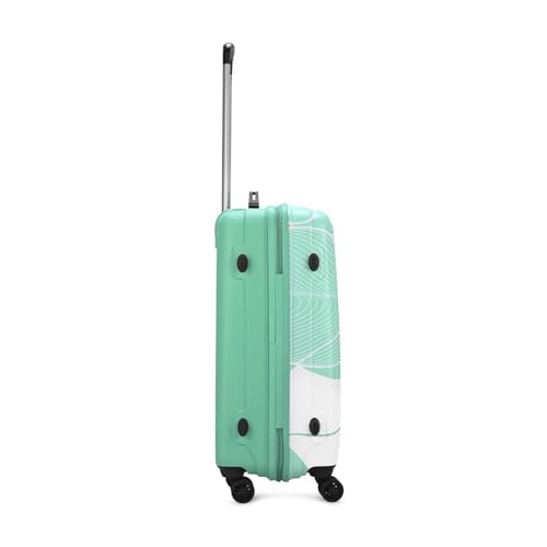 Skybags Polypropylene Spinner Paradise Check-in Trolley Bag 67|Medium|Hard Luggage|Smooth -Wheel Suitcase|Combination Lock with Sturdy Anti-Theft Zipper|5-Year International Warranty-Unisex