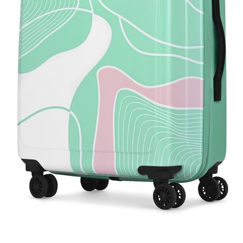 Skybags Polypropylene Spinner Paradise Check-in Trolley Bag 67|Medium|Hard Luggage|Smooth -Wheel Suitcase|Combination Lock with Sturdy Anti-Theft Zipper|5-Year International Warranty-Unisex