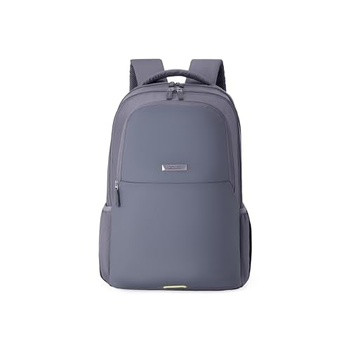 Kamiliant by American Tourister Dissenter Office Laptop Backpack with Laptop Compartment Ergonomically Designed with Bottle Holder for Men And Women - Grey