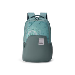 Kamiliant by American Tourister Brim Casual Backpack with , Ergonomically Designed with Bottle Holder for Men And Women - Green