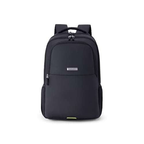 Kamiliant by American Tourister Dissenter Office Laptop Backpack with Laptop Compartment Ergonomically Designed with Bottle Holder for Men And Women - Black