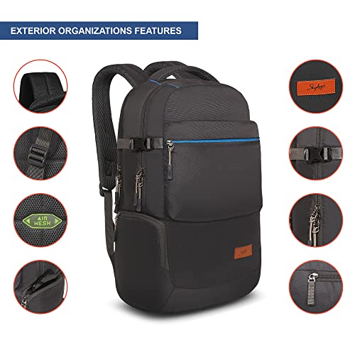 Skybags Chester Pro Laptop Backpack Grey