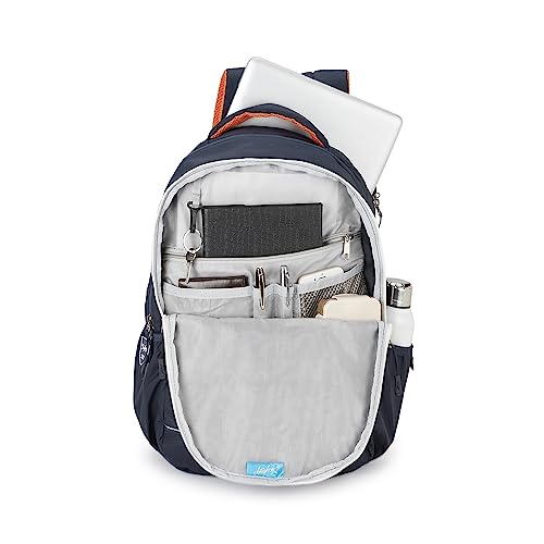 Skybags Strider Pro 27 Liters Backpack with 17 Inch Laptop Compatible for Men & Women, Rain Cover, Side Bottle Pockets, Adjustable Shoulder Strap & Padded Back with Air Mesh