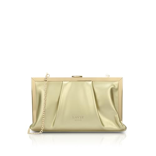 Lavie Luxe Purses Clutch Rose Gold