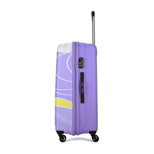 Skybags Polypropylene Spinner Paradise Check-in Trolley Bag 77|Large|Hard Luggage|Smooth -Wheel Suitcase|Combination Lock with Sturdy Anti-Theft Zipper|5-Year International Warranty-Unisex