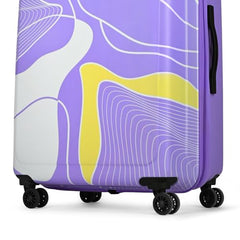 Skybags Polypropylene Spinner Paradise Check-in Trolley Bag 77|Large|Hard Luggage|Smooth -Wheel Suitcase|Combination Lock with Sturdy Anti-Theft Zipper|5-Year International Warranty-Unisex