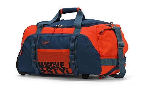 Skybags Polyester Solid Pattern Hustle Duffle Bag Dft 55