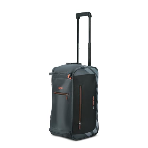 VIP Tourish Dft 5 Medium Size Polyester Travel Duffle Trolley Bag