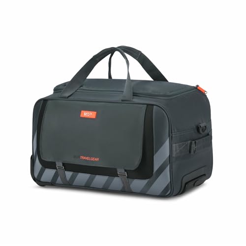 VIP Tourish Dft 5 Medium Size Polyester Travel Duffle Trolley Bag