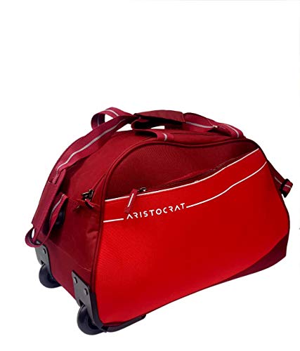 Aristocrat Polyester Solid Pattern Delta Duffle Bag 52
