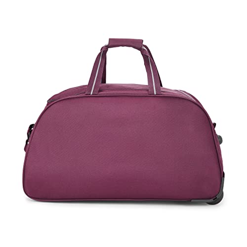 Aristocrat Polyester Solid Pattern Delta Dft 62 Duffle Bag