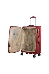VIP Unicorn Nxt Trolley Suitcase| Wheels Spinner| TSA Lock| Polyester| Soft Sided| Premium Organiser with Wet Pocket