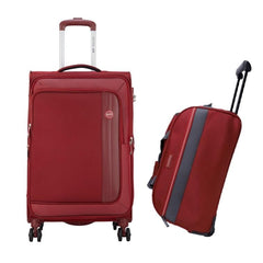 VIP Unicorn Nxt Trolley Suitcase| Wheels Spinner| TSA Lock| Polyester| Soft Sided| Premium Organiser with Wet Pocket