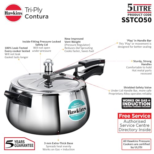 Hawkins Steel Cooker