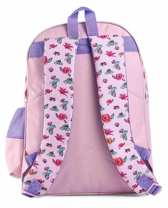 STRIDERS Disney Princess School Bag for Kids | Stylish Lightweight Durable Backpack | Padded Comfortable Straps & Spacious Compartments | Ideal for School & Travel | 14 inches