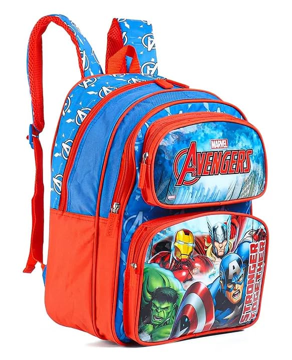 STRIDERS Avengerrs Kids School Backpack Stylish, Durable, and Hero-Inspired