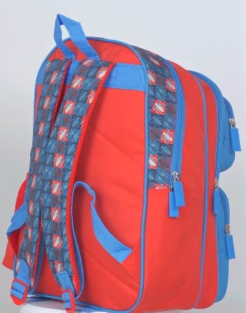 STRIDERS Spider-Man Dynamic School Backpack for Kids  Lightweight, Durable Backpack with Padded Comfortable Straps & Spacious Compartments  Ready for Adventure  Age 6 Years  14 inches