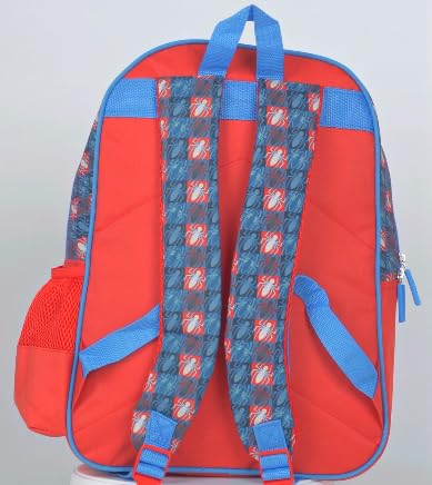 STRIDERS Spider-Man Dynamic School Backpack for Kids  Lightweight, Durable Backpack with Padded Comfortable Straps & Spacious Compartments  Ready for Adventure  Age 6 Years  14 inches