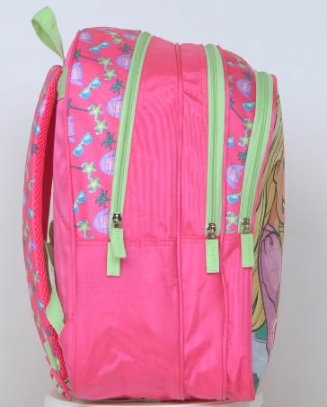 STRIDERS Barbie Sparkle Dreams School Bag for Kids  Stylish, Lightweight Backpack with Padded Comfortable Straps & Spacious Compartments  Perfect for School & Play  Age 6 Years  16 inches