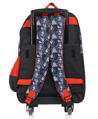 STRIDERS Avengers Kids Trolley School Bag | 16-Inch | Durable Backpack with Wheels | Spacious Compartments | Padded Straps | Perfect for School & Trips