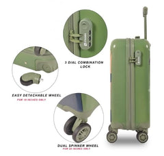 STRIDERS Naruto Kids Luggage Bag | 20-Inch | Durable Anime Travel Suitcase | Spacious Compartments | Smooth Wheels | Perfect for School & Trips