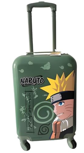 STRIDERS Naruto Kids Travel Luggage | 20-Inch | Lightweight & Durable Suitcase | Smooth Wheels | Perfect for Holidays, School Trips & Weekend Travel